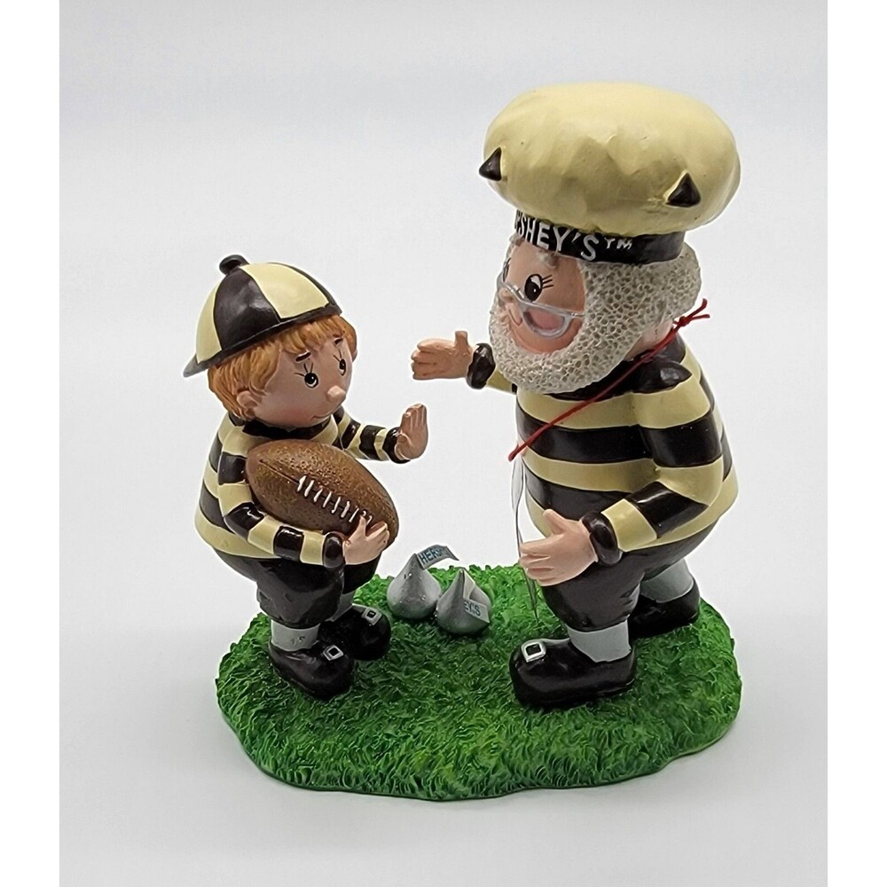 Hershey's Kurt Adler Football Fall Autumn Resin Figurine